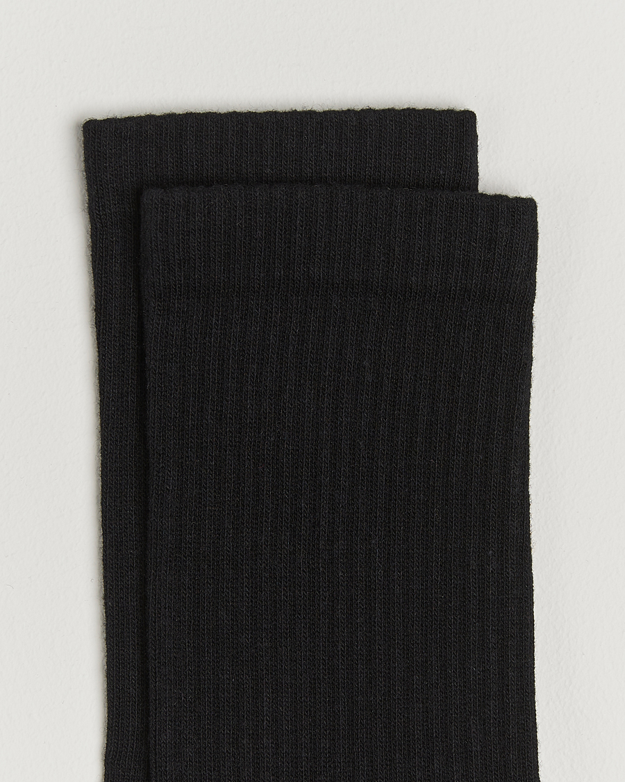 Mies |  | Sweyd | Crew Cotton Socks Black