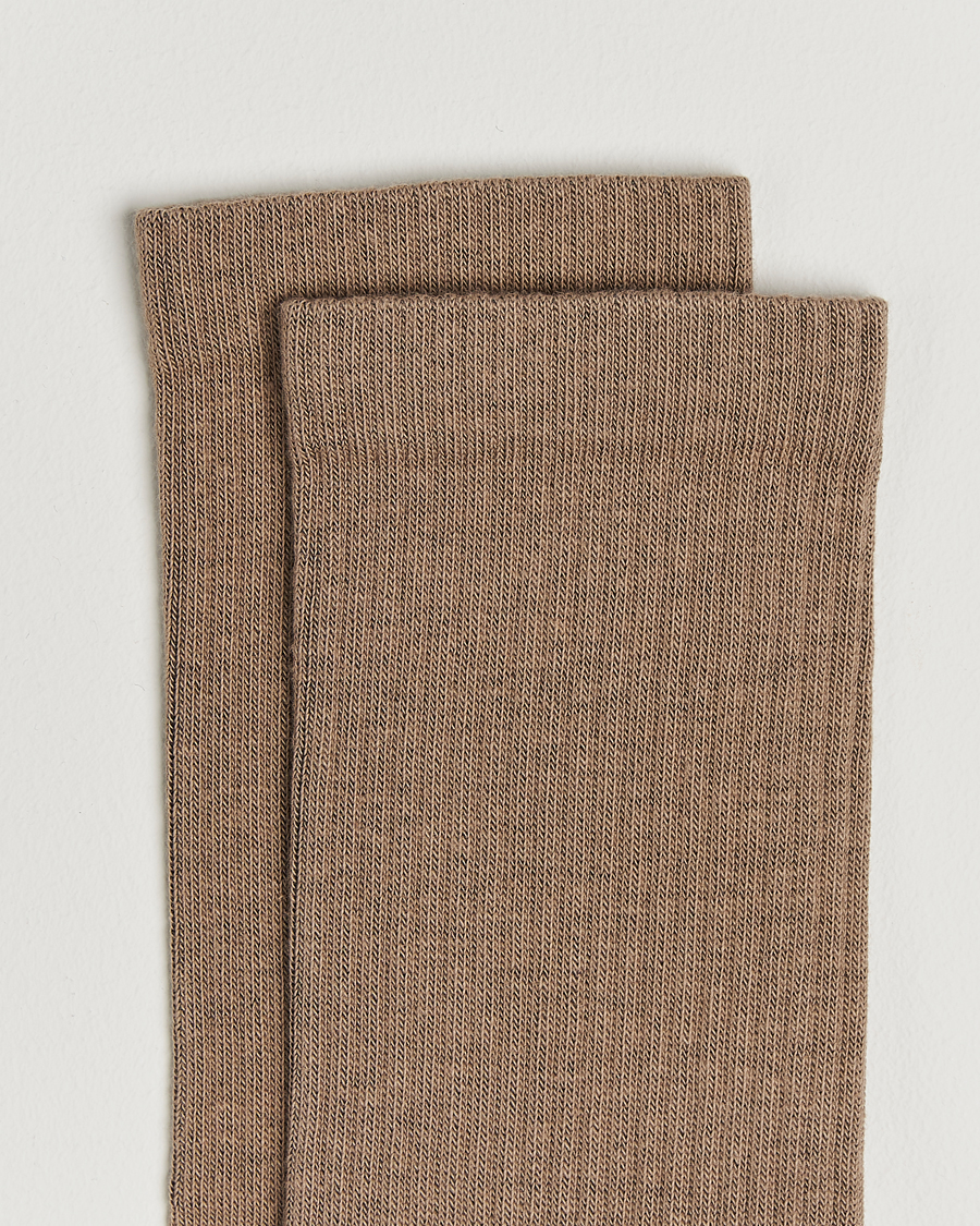 Mies |  | Sweyd | Crew Cotton Socks Sand