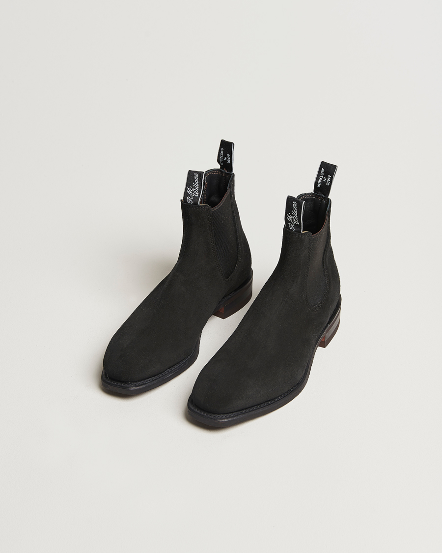 Mies |  | R.M.Williams | Comfort Craftsman G Boot Black Suede