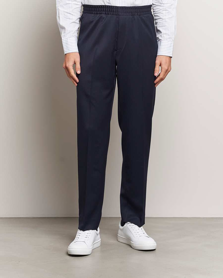 Mies |  | Filippa K | Relaxed Terry Wool Trousers Navy