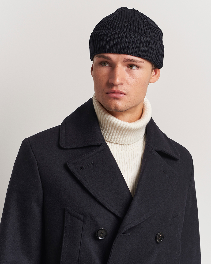 Mies |  | S.N.S. Herning | Fender Merino Wool Hat Navy Blue