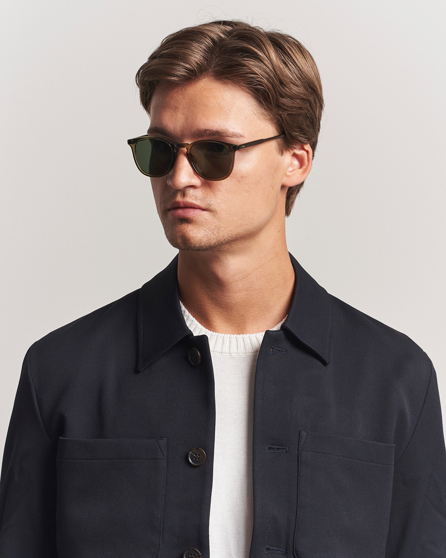 Mies | Aurinkolasit | Garrett Leight | Kinney 49 Sunglasses Olive/Green