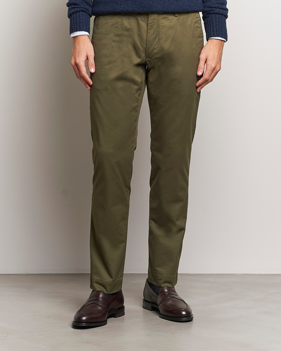 Mies |  | Polo Ralph Lauren | Slim Fit Stretch Chinos Canopy Olive