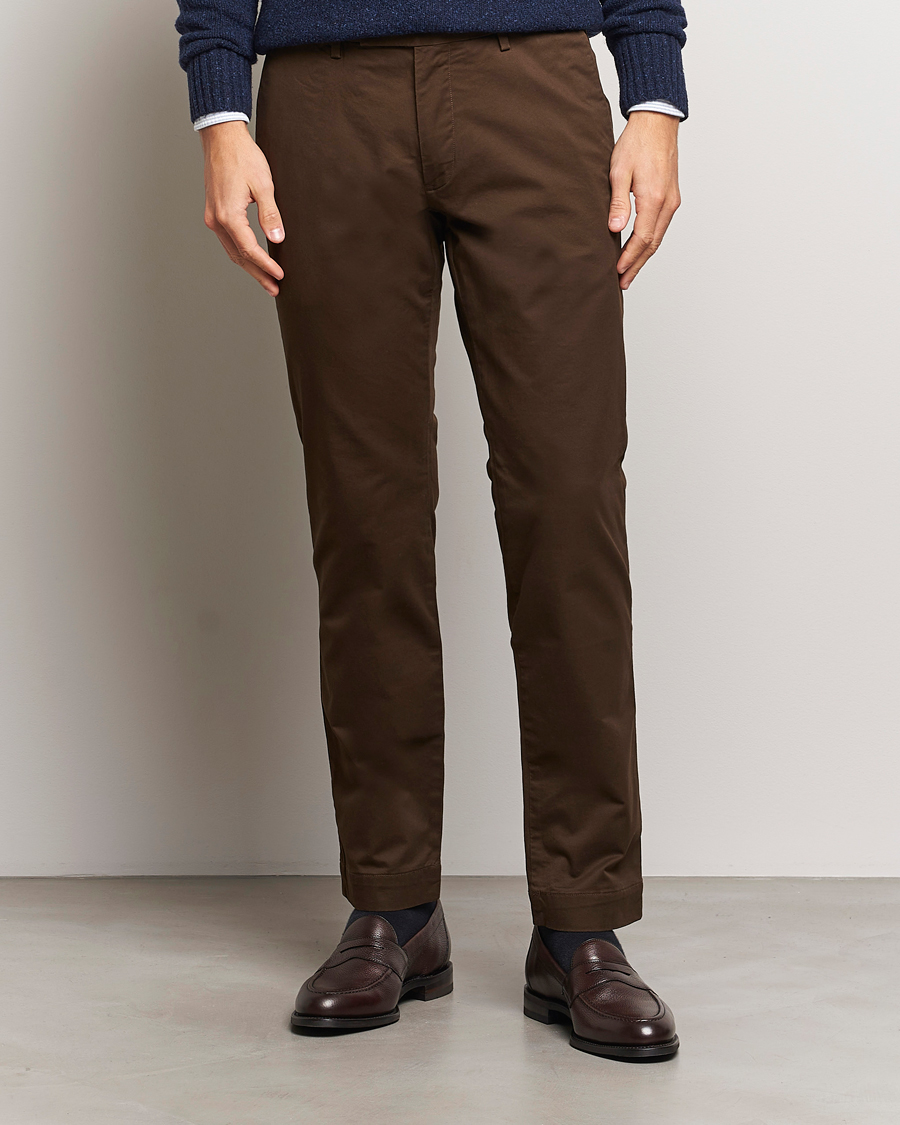 Mies |  | Polo Ralph Lauren | Slim Fit Stretch Chinos Dark Brown