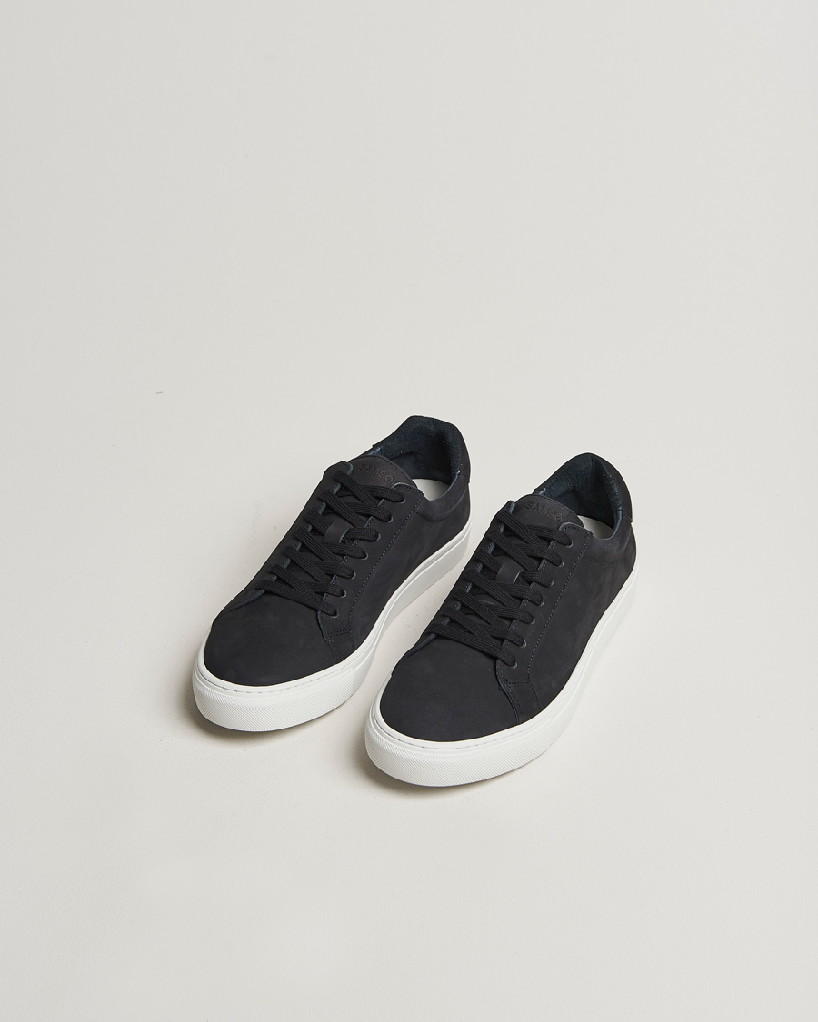 Mies |  | Samsøe Samsøe | Saharry Nubuck Sneakers Salute Navy