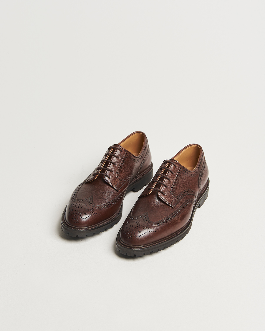 Mies |  | Crockett & Jones x Tärnsjö Garveri | Crockett & Jones Pembroke Milled Grain Vibram Dark Brown