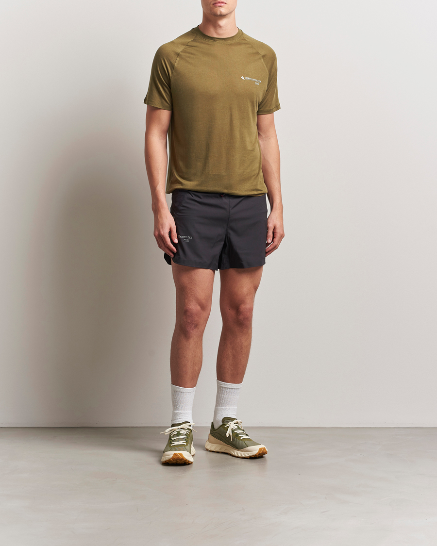 Mies | T-paidat | Klättermusen | Groa Short Sleeve T-Shirt Olive