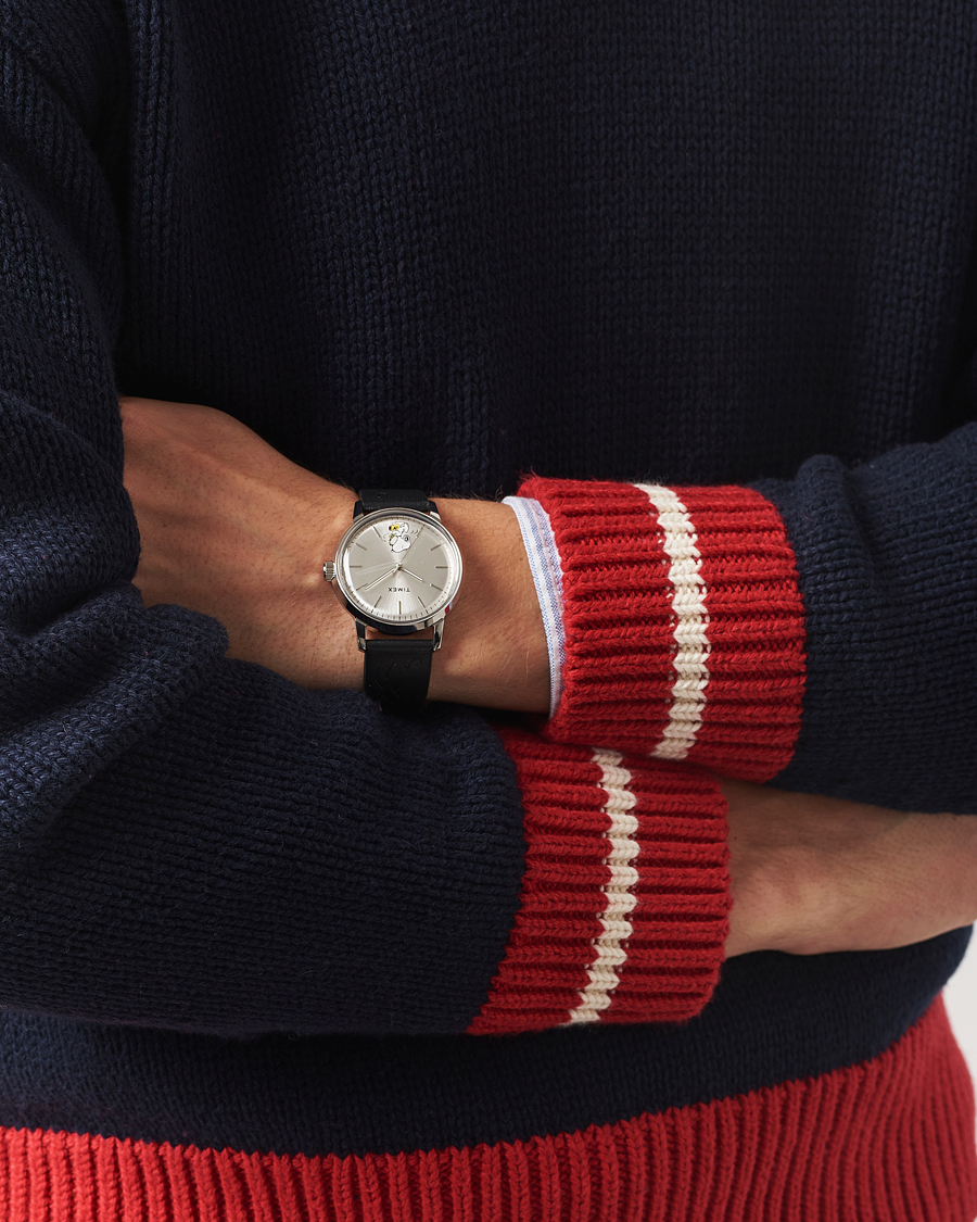 Mies | Timex Timex X Peanuts Marlin Snoopy Automatic 40mm Silver Dial | Timex | X Peanuts Marlin Snoopy Automatic 40mm Silver Dial