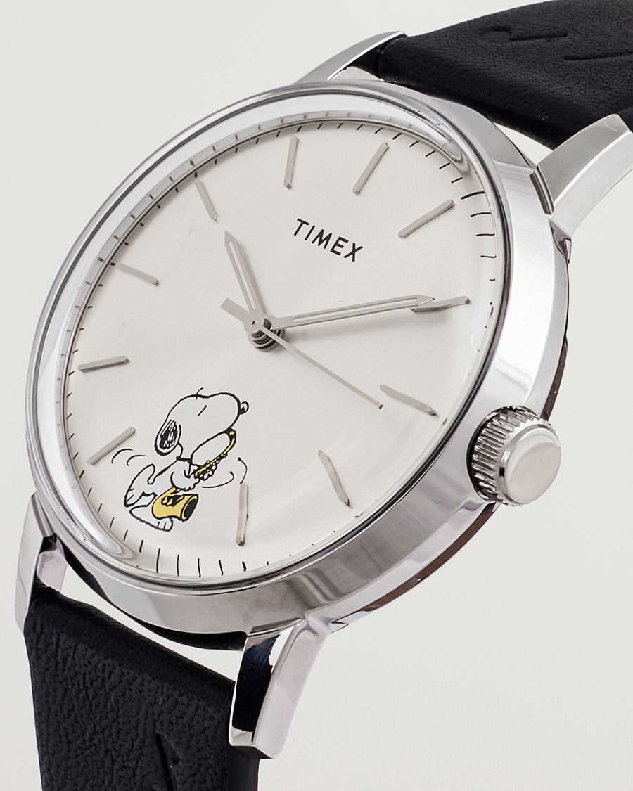 Mies | Timex Timex X Peanuts Marlin Snoopy Automatic 40mm Silver Dial | Timex | X Peanuts Marlin Snoopy Automatic 40mm Silver Dial