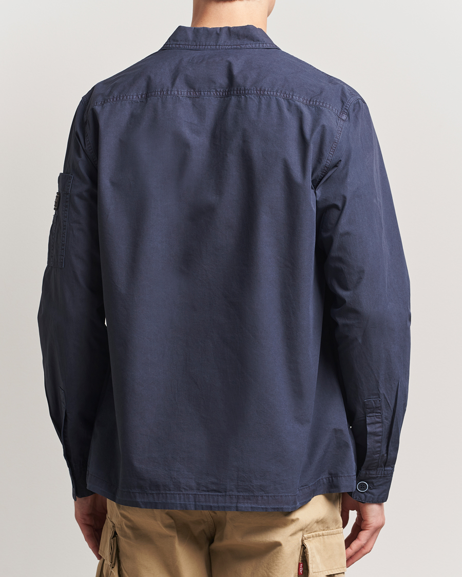Mies | Kauluspaidat | Barbour International | Kenneth GD Overdye Overshirt Navy