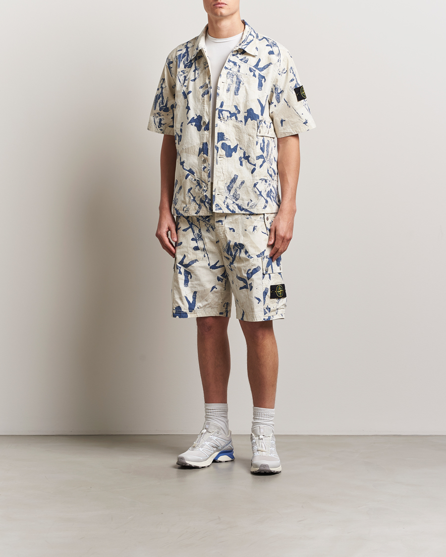 Mies | Shortsit | Stone Island | Stretch Ripstop Camo Shorts Desert