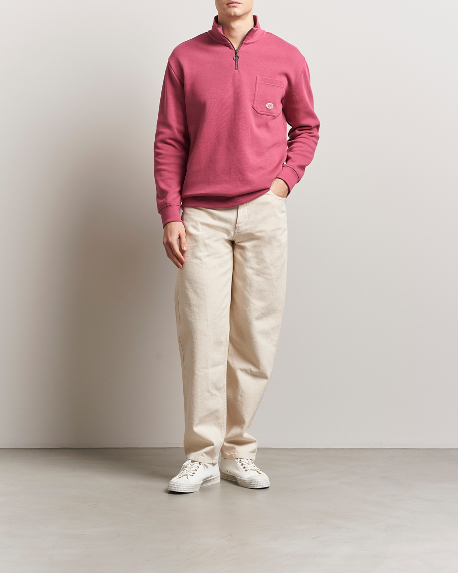 Mies | Puserot | Armor-lux | Camionneur Cotton Half Zip Sweater Malaga