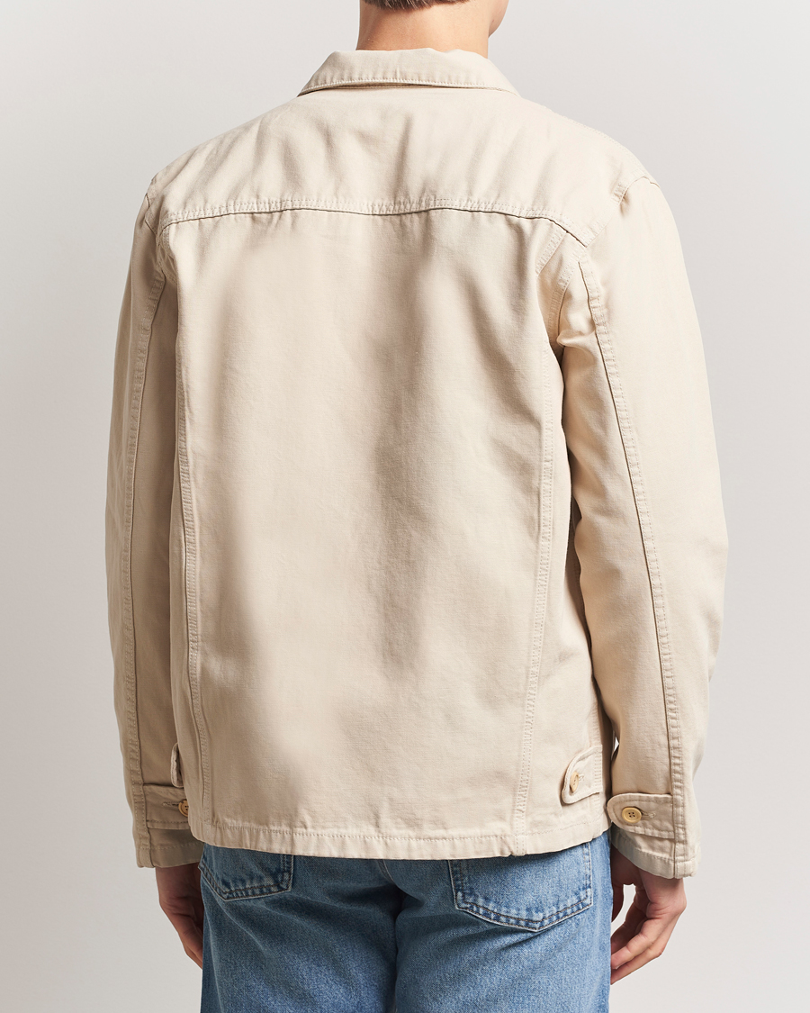 Mies | Kauluspaidat | Armor-lux | Veste Pecheur Heritage Overshirt Oyster Clair