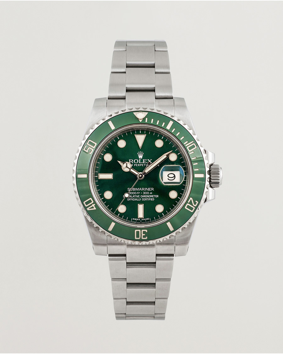 Mies | Rolex Pre-Owned Submariner Hulk | Rolex Pre-Owned | Submariner Hulk