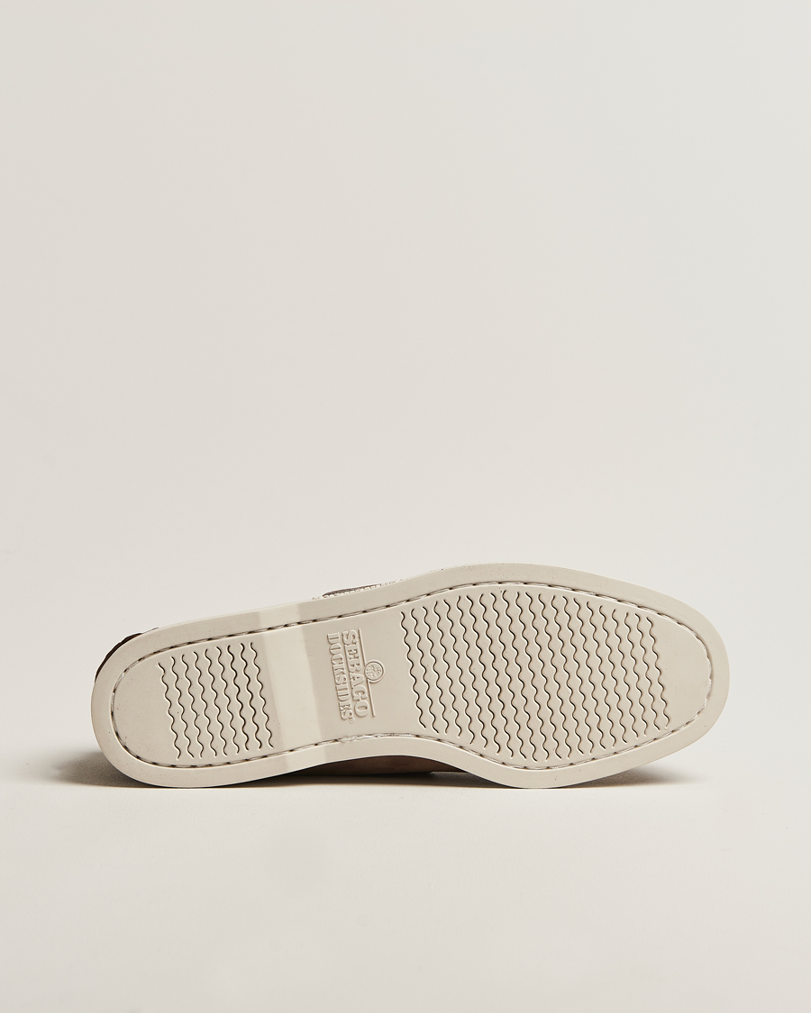 Mies | Purjehduskengät | Sebago | Docksides Portland Nubuck Boat Shoe Dark Brown