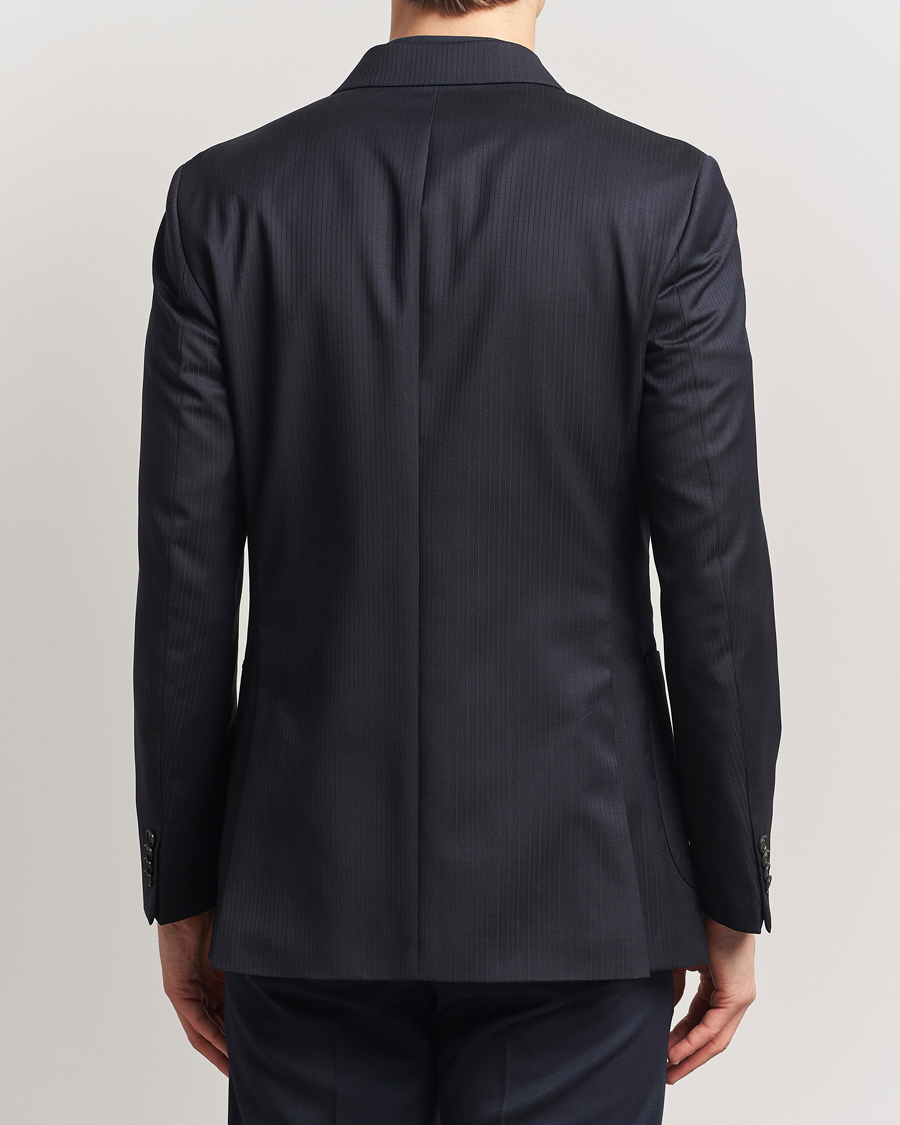 Mies | Pikkutakit | Tiger of Sweden | Joachim Wool Double Breasted Blazer Dark Ink