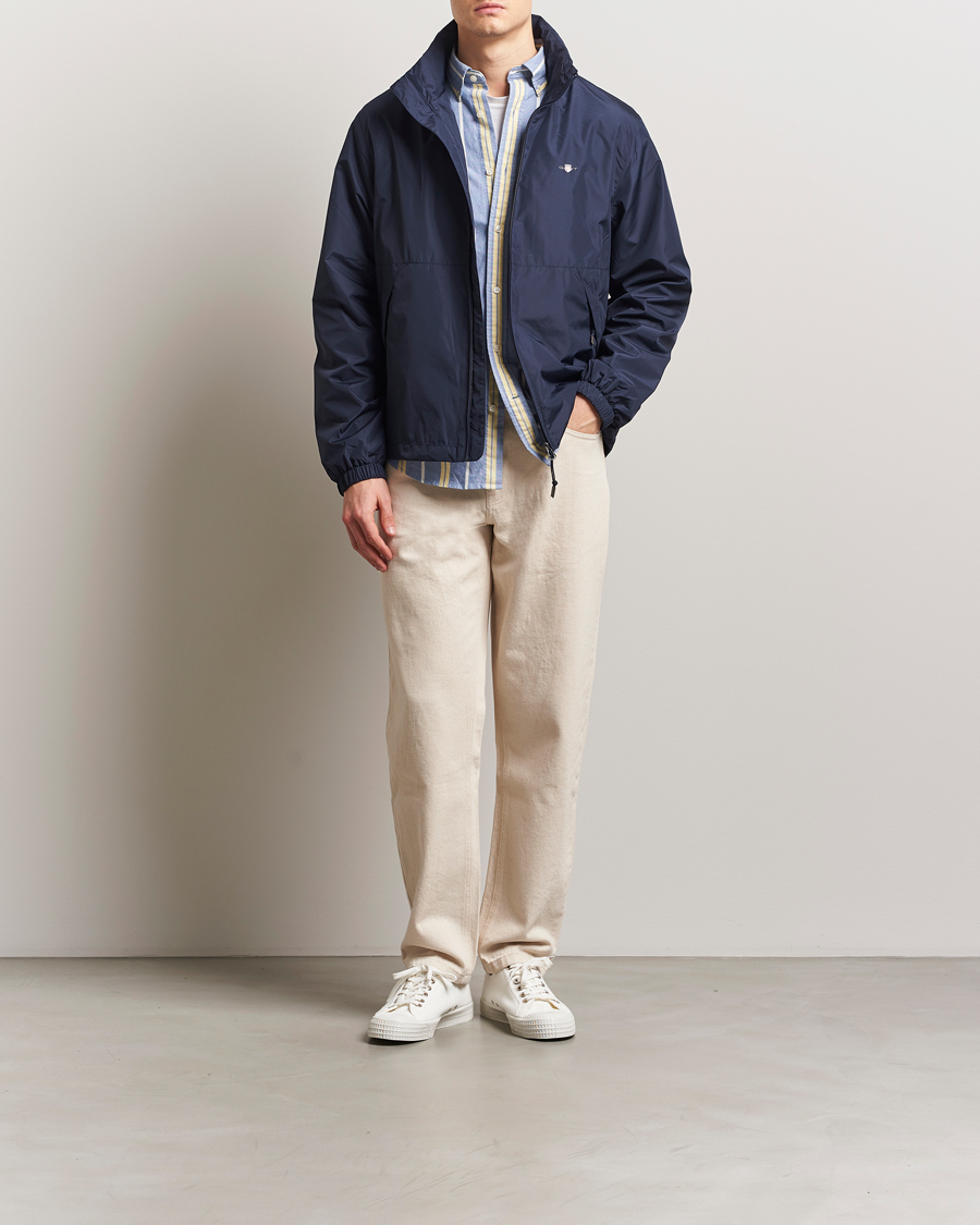 Mies | Takit | GANT | Lightweight Windshielder Jacket Evening Blue