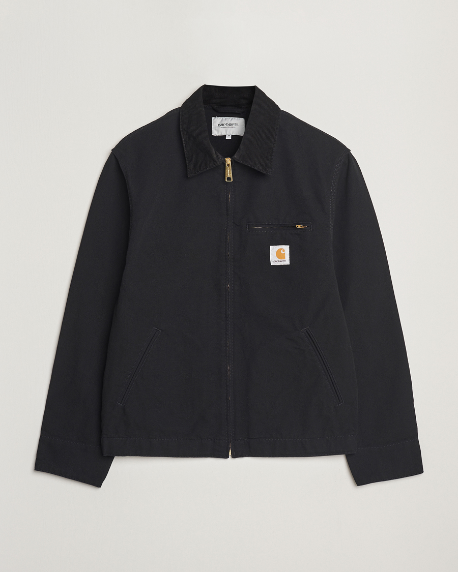 Mies | Takit | Carhartt WIP | Detroit Jacket Dearborn Canvas Black