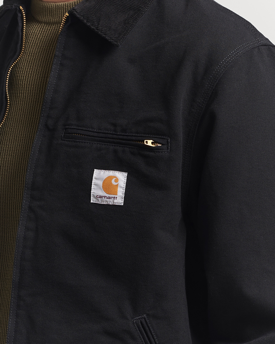 Mies | Takit | Carhartt WIP | Detroit Jacket Dearborn Canvas Black