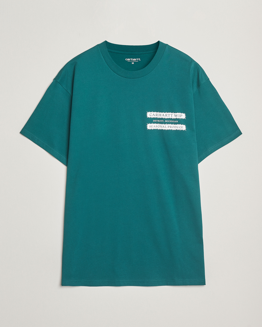 Mies | T-paidat | Carhartt WIP | Catalogue Back Print T-Shirt Rainforest