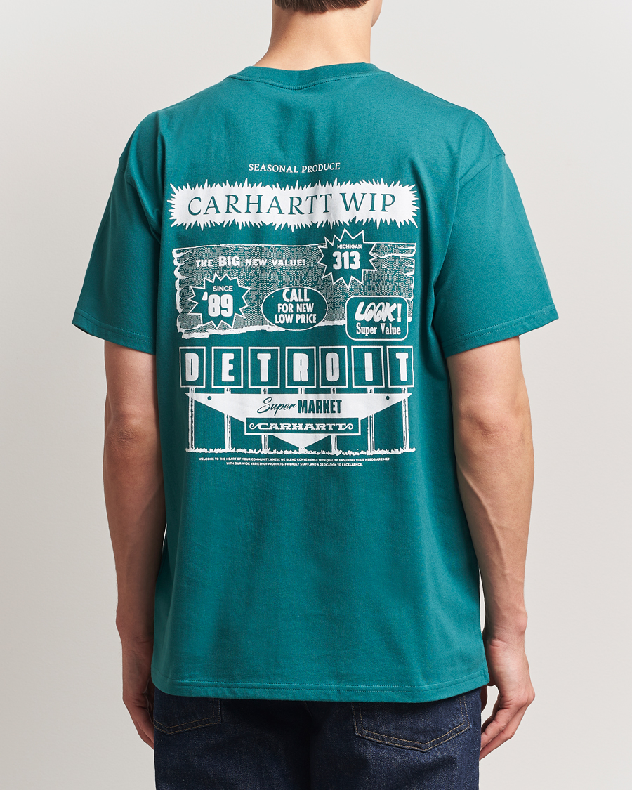 Mies | T-paidat | Carhartt WIP | Catalogue Back Print T-Shirt Rainforest