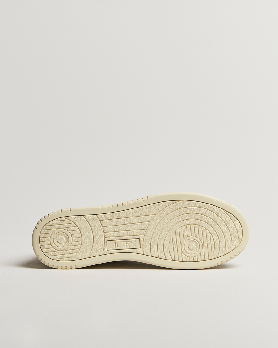 Mies | Autry Medalist Low Super Soft Goat Leather Sneaker White/Brown | Autry | Medalist Low Super Soft Goat Leather Sneaker White/Brown