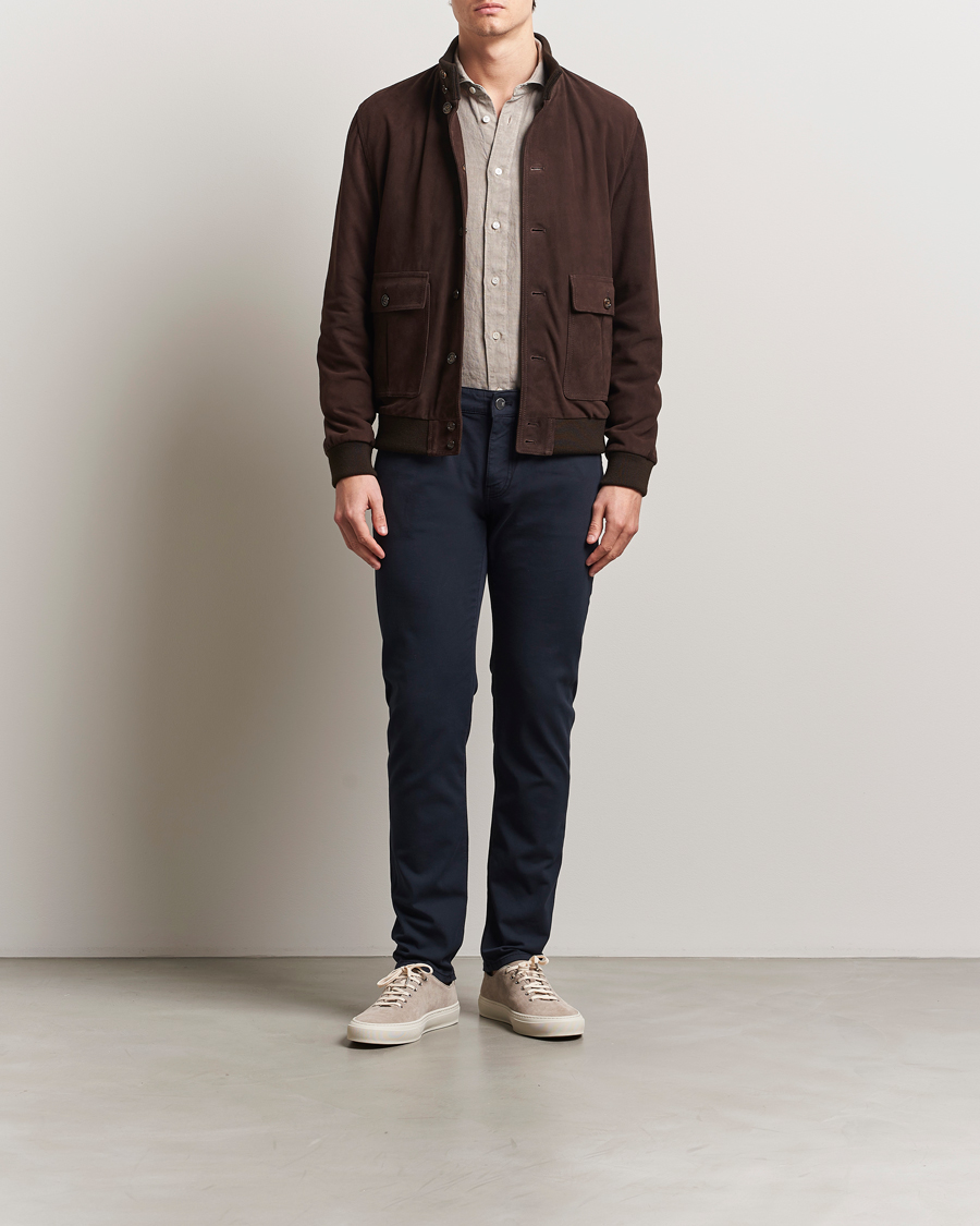 Mies | Housut | PT01 | Slim Fit 5-Pocket Pants Navy