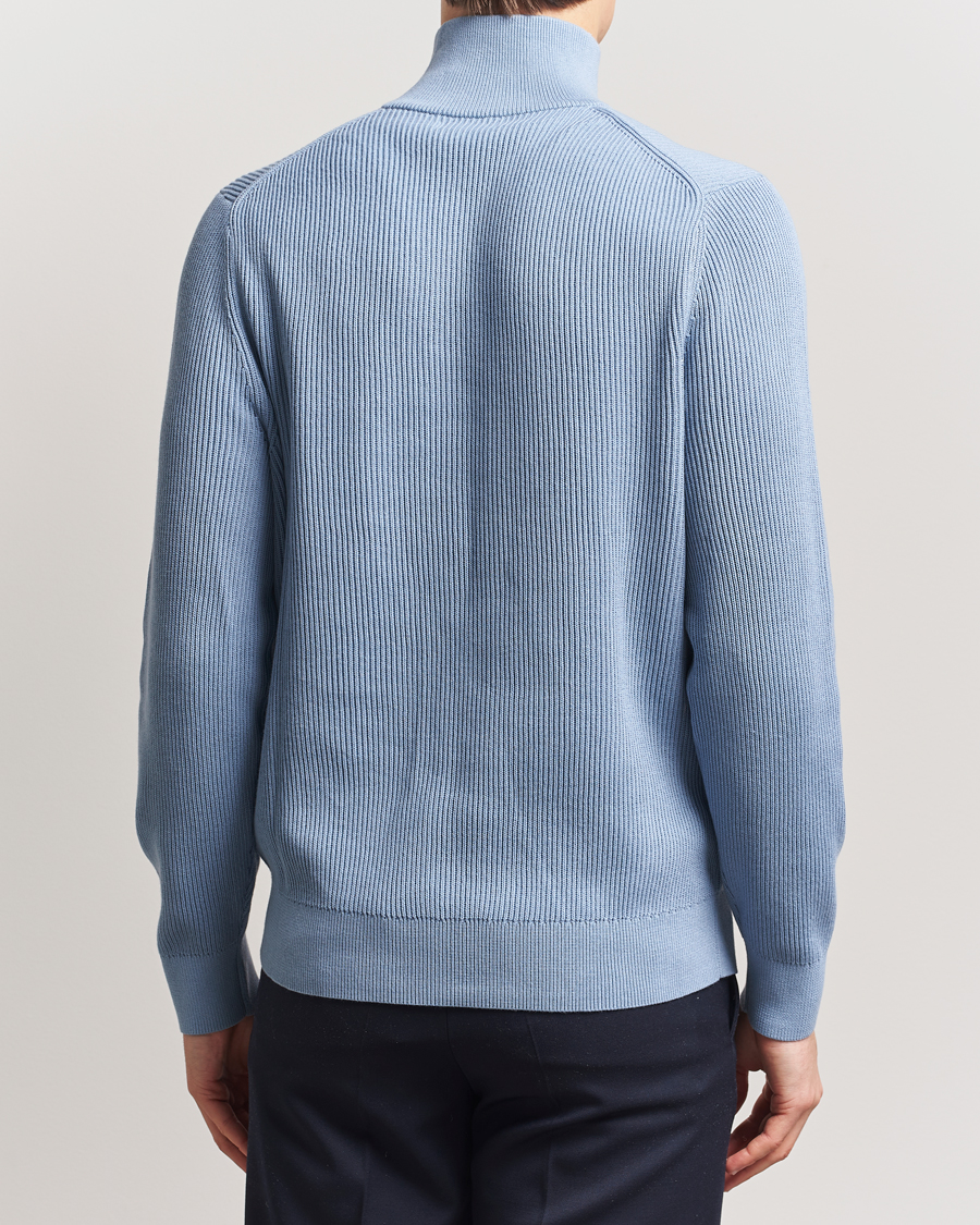 Mies | Puserot | J.Lindeberg | Alex Knitted Half-Zip Rainwashed