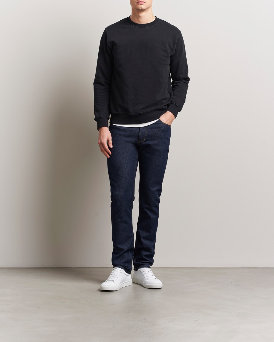 Mies | Farkut | J.Lindeberg | Jax Rinsed Slim Jeans Dark Blue