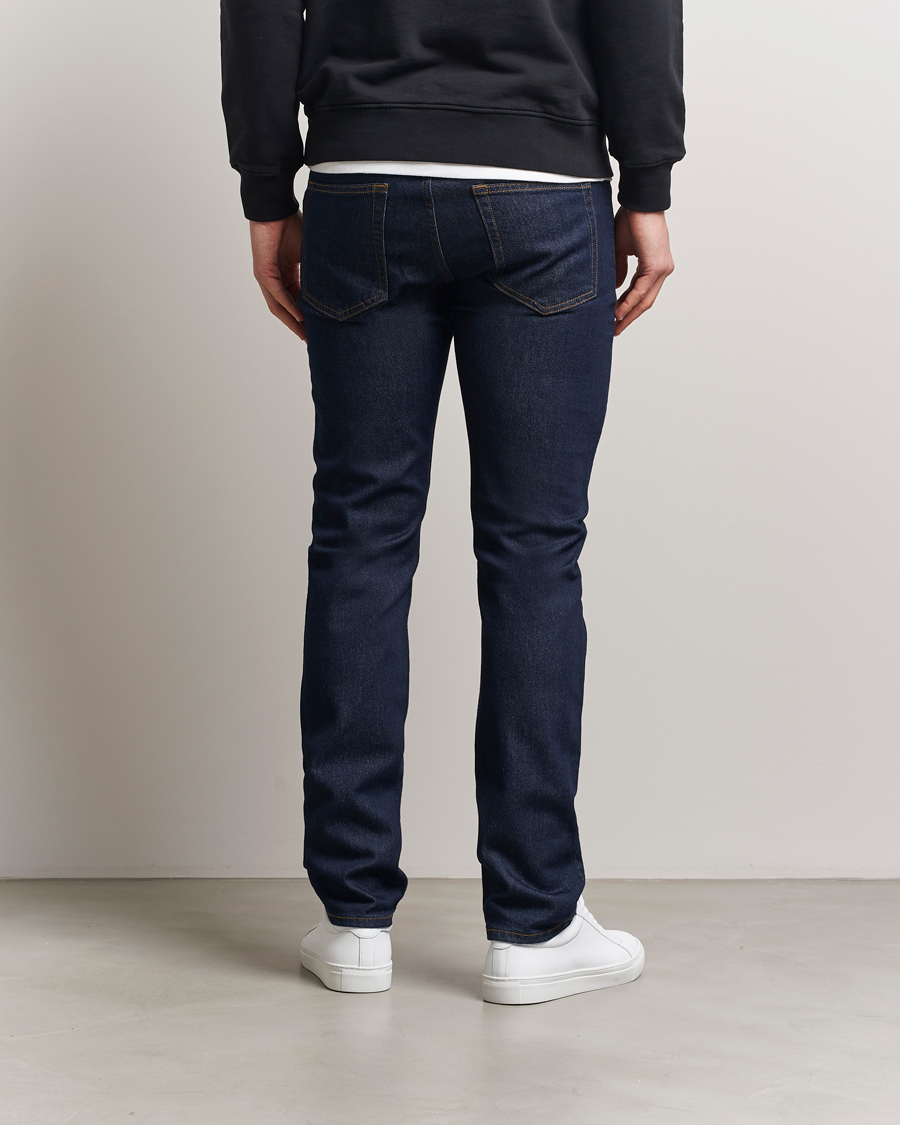 Mies | Farkut | J.Lindeberg | Jax Rinsed Slim Jeans Dark Blue