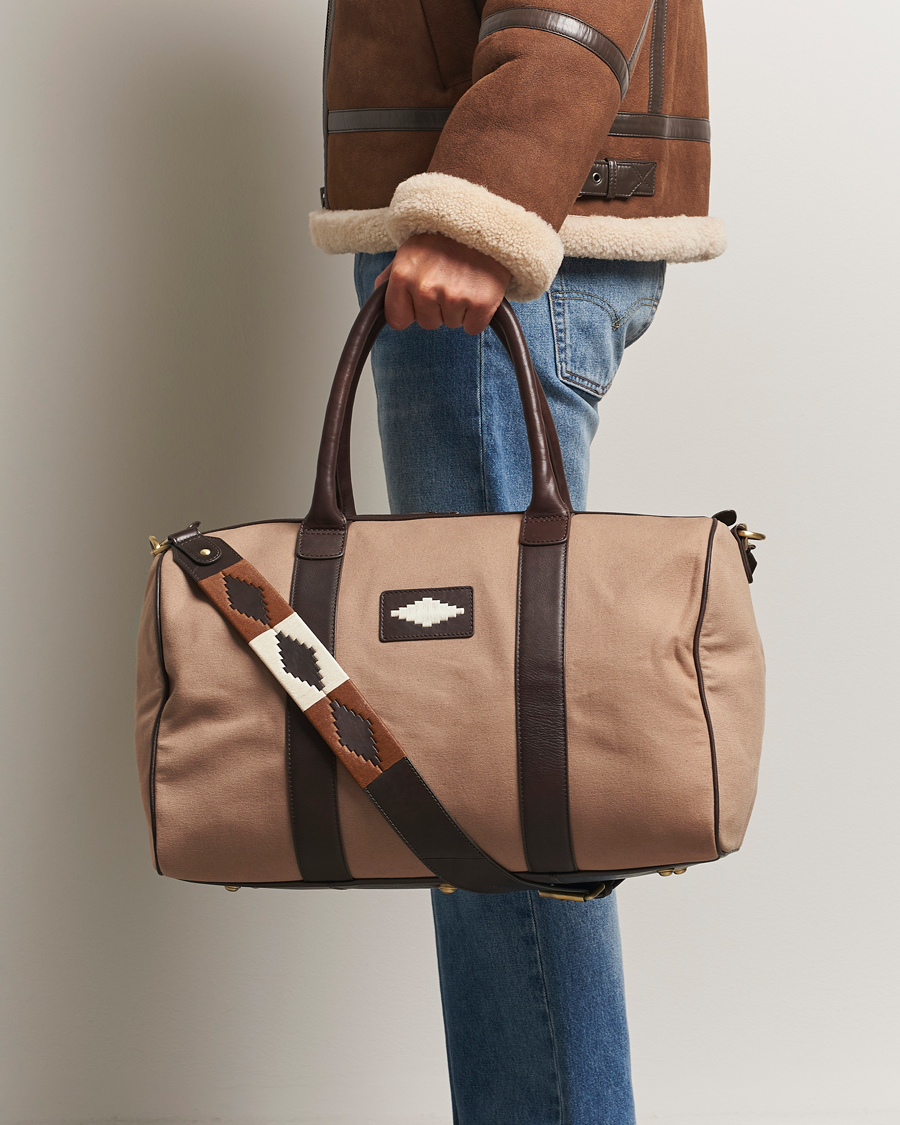 Mies | Laukut | Pampeano | Varon Small Canvas Weekend Bag Khaki