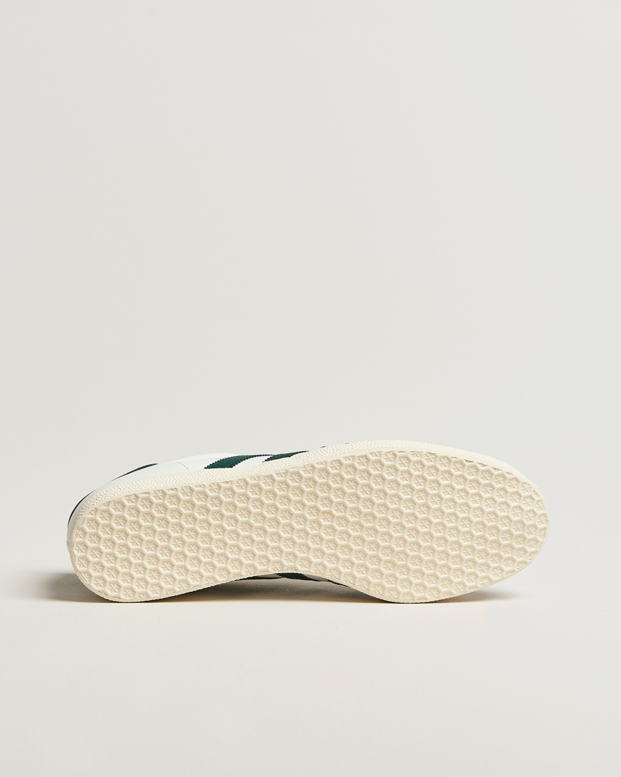 Mies | Tennarit | adidas Originals | Gazelle Leather Sneaker White/Green
