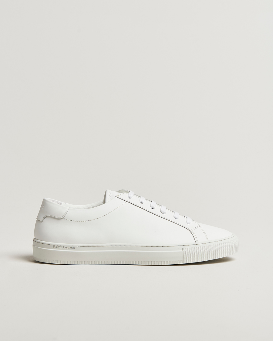 Mies | Polo Ralph Lauren Jermain Lux Leather Sneakers White | Polo Ralph Lauren | Jermain Lux Leather Sneakers White