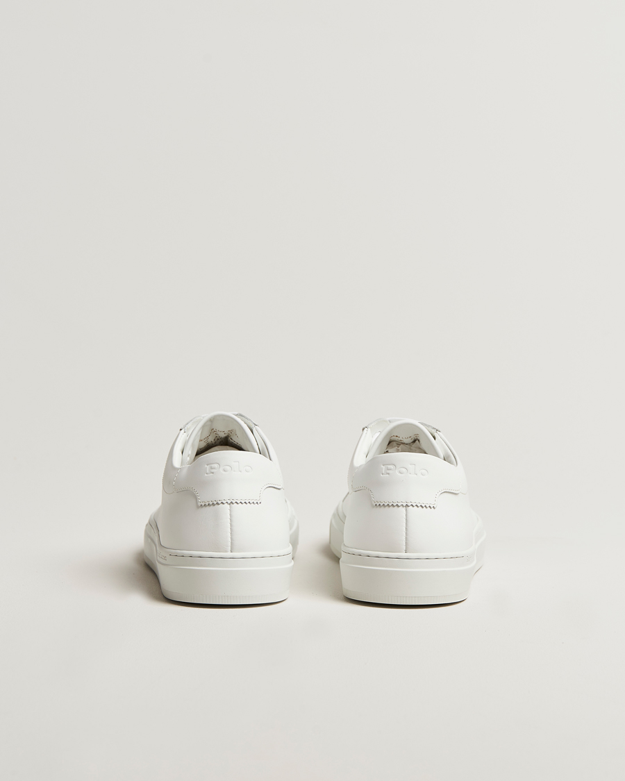Mies | Polo Ralph Lauren Jermain Lux Leather Sneakers White | Polo Ralph Lauren | Jermain Lux Leather Sneakers White