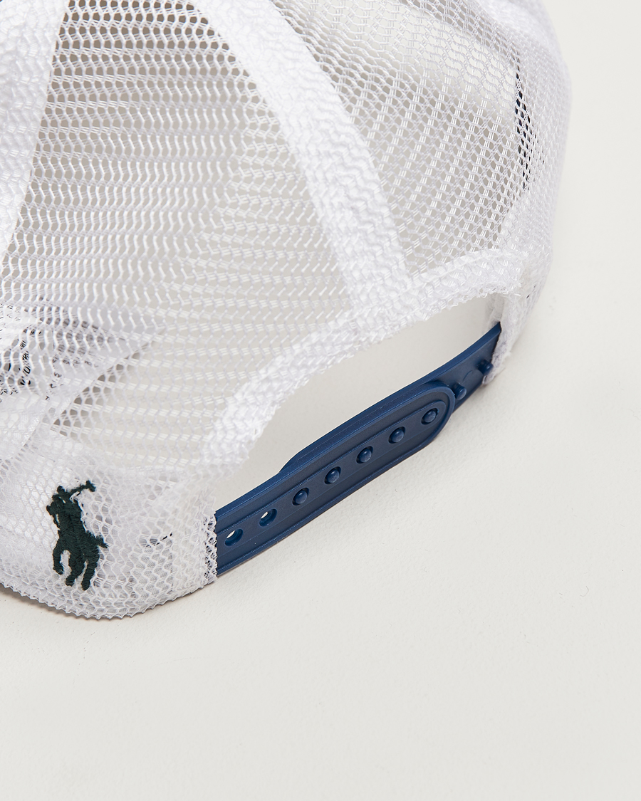 Mies | Polo Ralph Lauren Wimbledon Trucker Cap White | Polo Ralph Lauren | Wimbledon Trucker Cap White