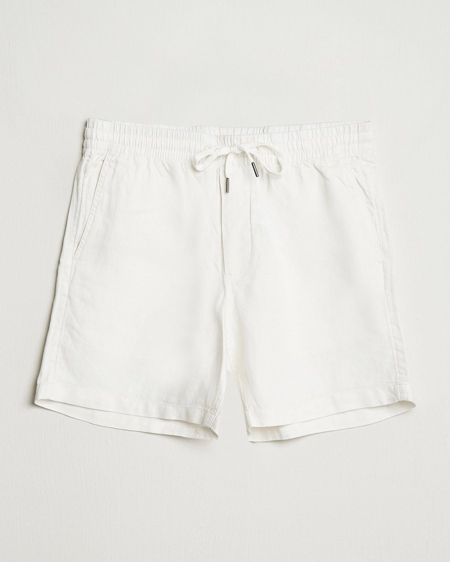 Mies | Shortsit | Polo Ralph Lauren | Prepster Linen Shorts Deckwash White
