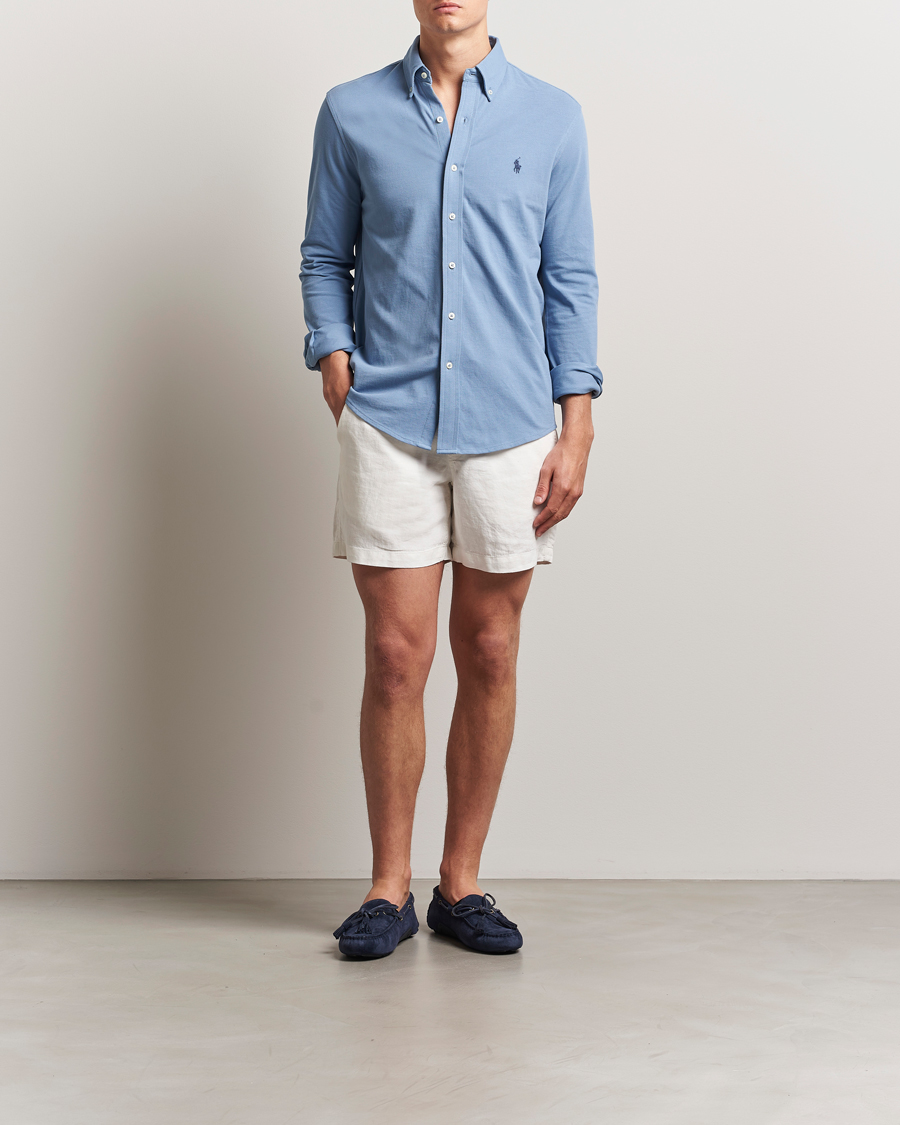 Mies | Shortsit | Polo Ralph Lauren | Prepster Linen Shorts Deckwash White