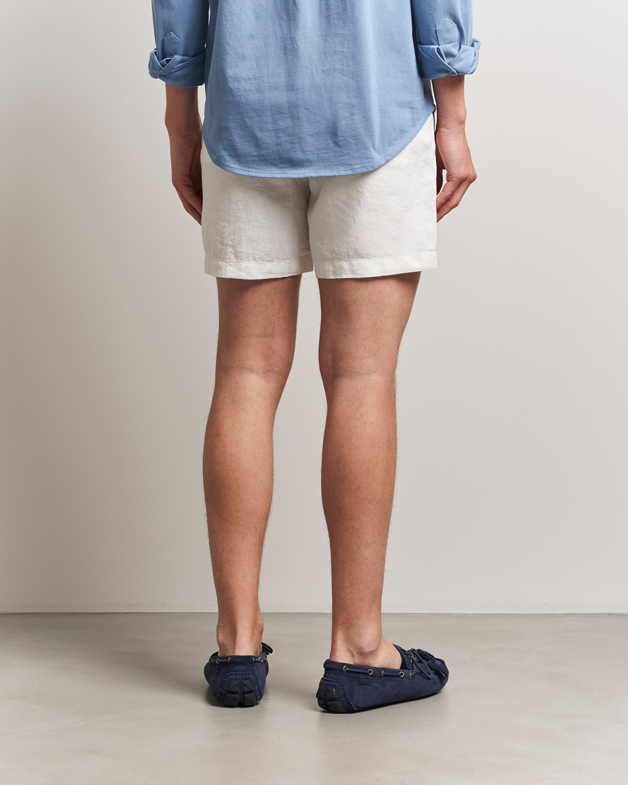 Mies | Shortsit | Polo Ralph Lauren | Prepster Linen Shorts Deckwash White