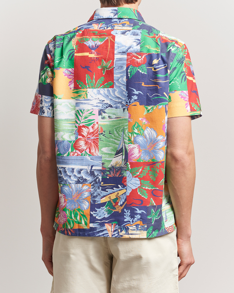 Mies | Kauluspaidat | Polo Ralph Lauren | Short Sleeve Flower Shirt Beach Patchwork