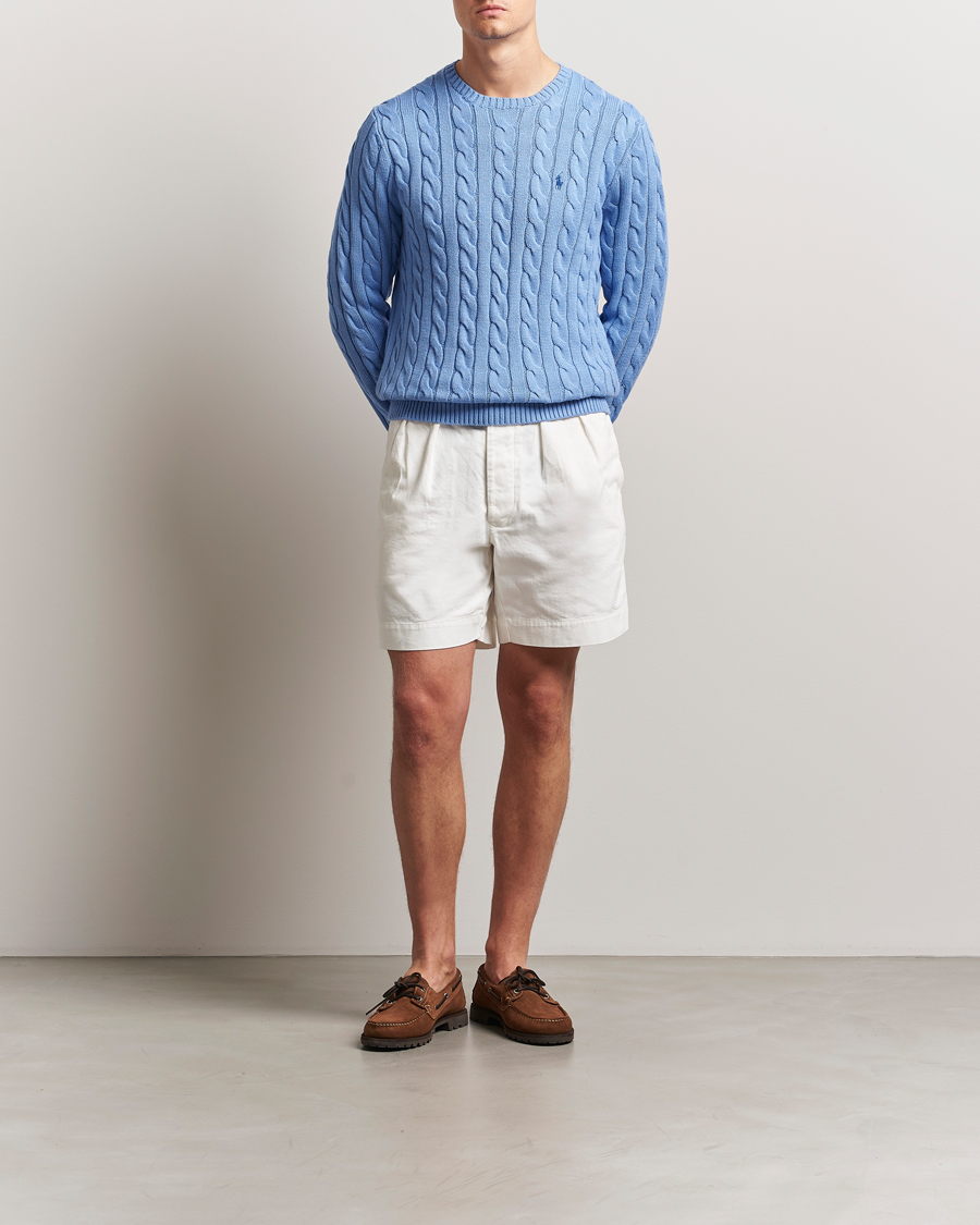 Mies | Puserot | Polo Ralph Lauren | Cotton Cable Pullover New Litchfield Blue