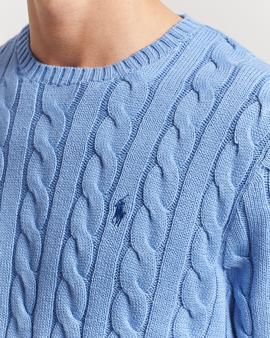 Mies | Puserot | Polo Ralph Lauren | Cotton Cable Pullover New Litchfield Blue
