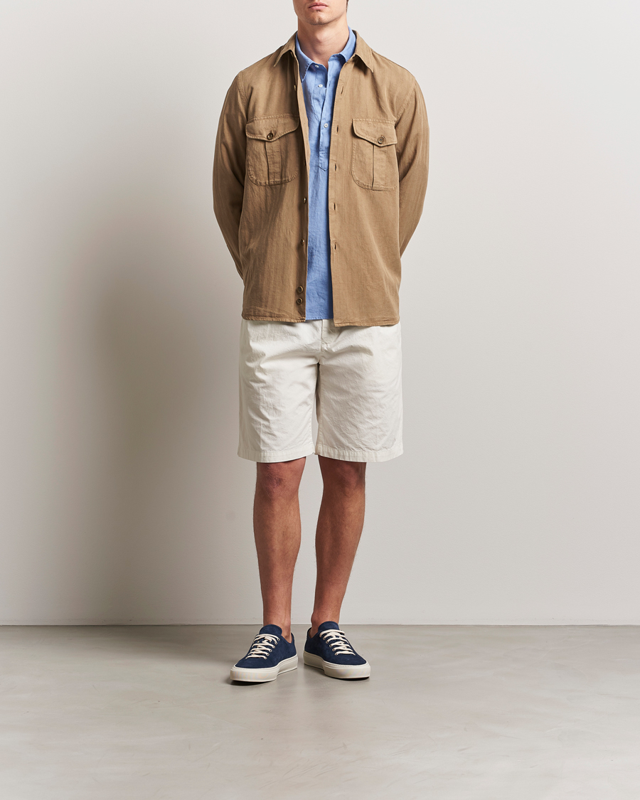 Mies | Kauluspaidat | Aspesi | Double Pocket Overshirt Terra