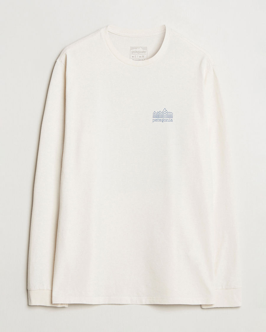 Mies | T-paidat | Patagonia | Strataspire Responsibili LS T-Shirt Birch White