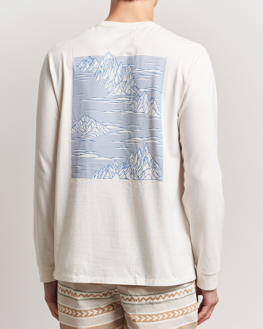 Mies | T-paidat | Patagonia | Strataspire Responsibili LS T-Shirt Birch White