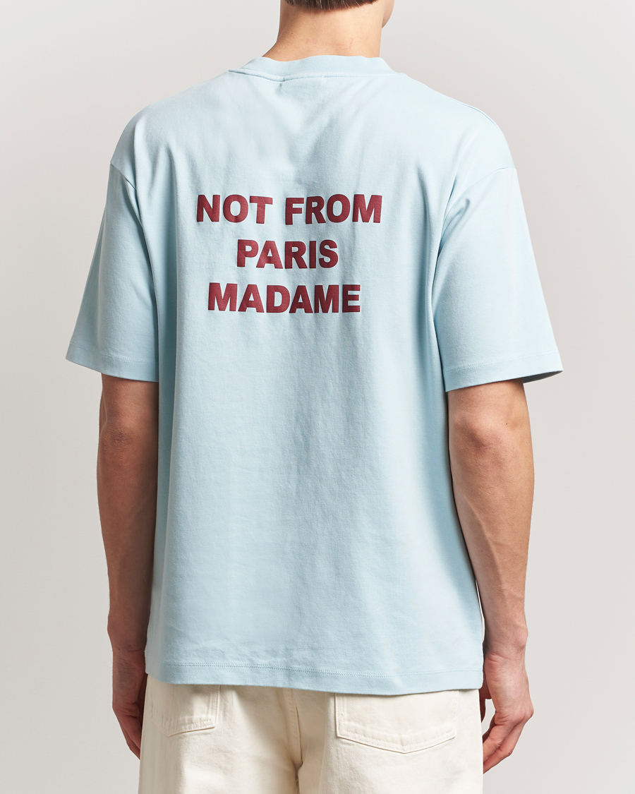 Mies | T-paidat | Drôle de Monsieur | Slogan T-Shirt Light Blue