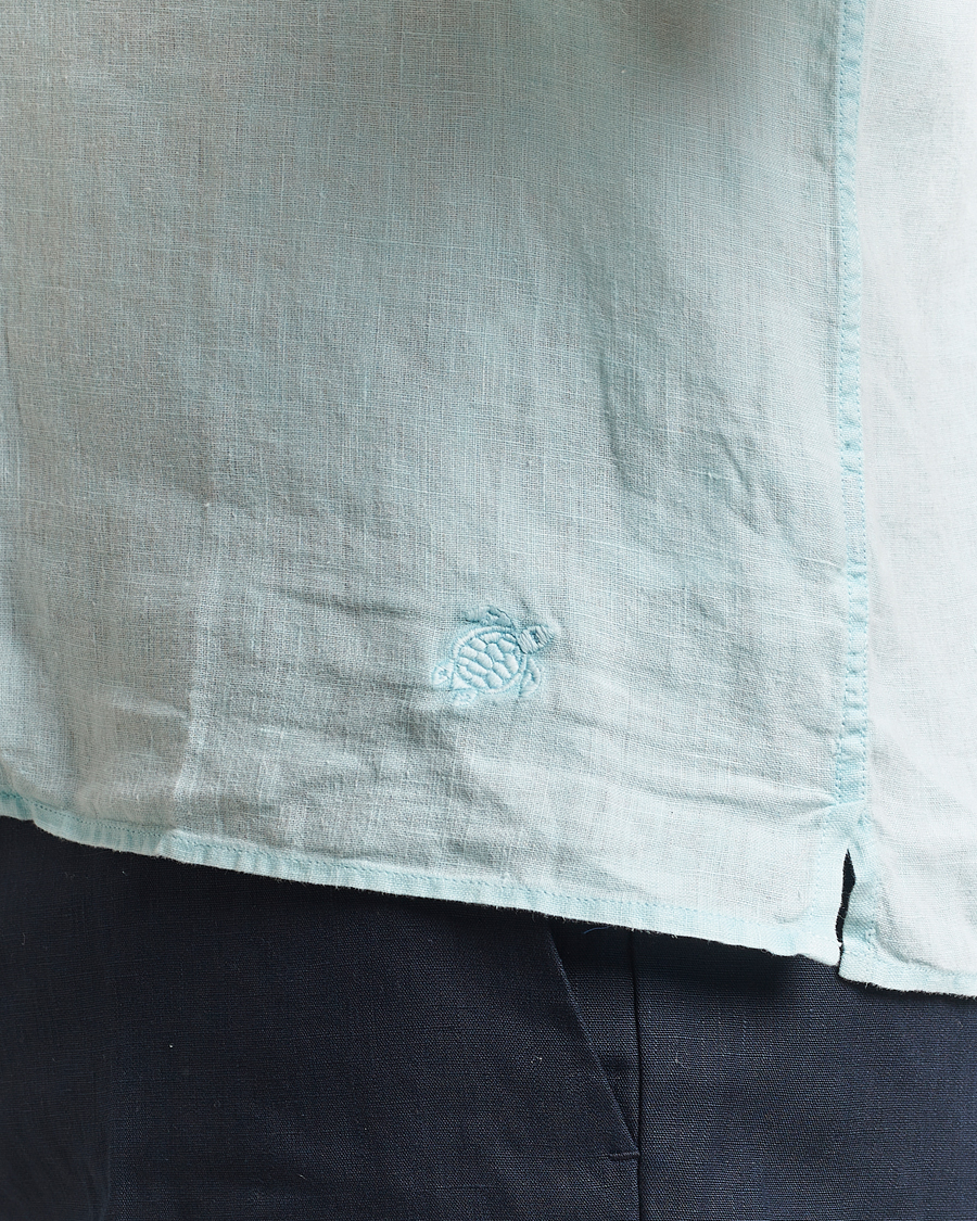 Mies | Kauluspaidat | Vilebrequin | Charli Resort Short Sleeve Shirt Pacific