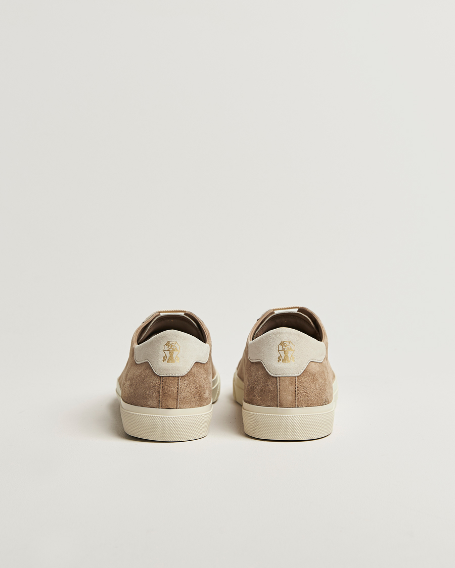 Mies | Brunello Cucinelli Low Top Sneakers Beige Suede | Brunello Cucinelli | Low Top Sneakers Beige Suede