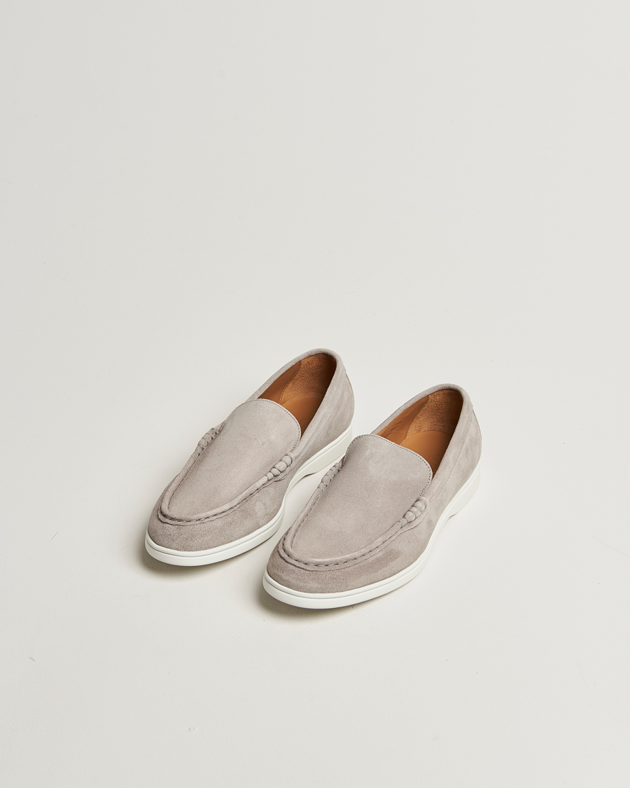 Mies | Charles Tyrwhitt Suede Slip On Loafers Light Grey | Charles Tyrwhitt | Suede Slip On Loafers Light Grey