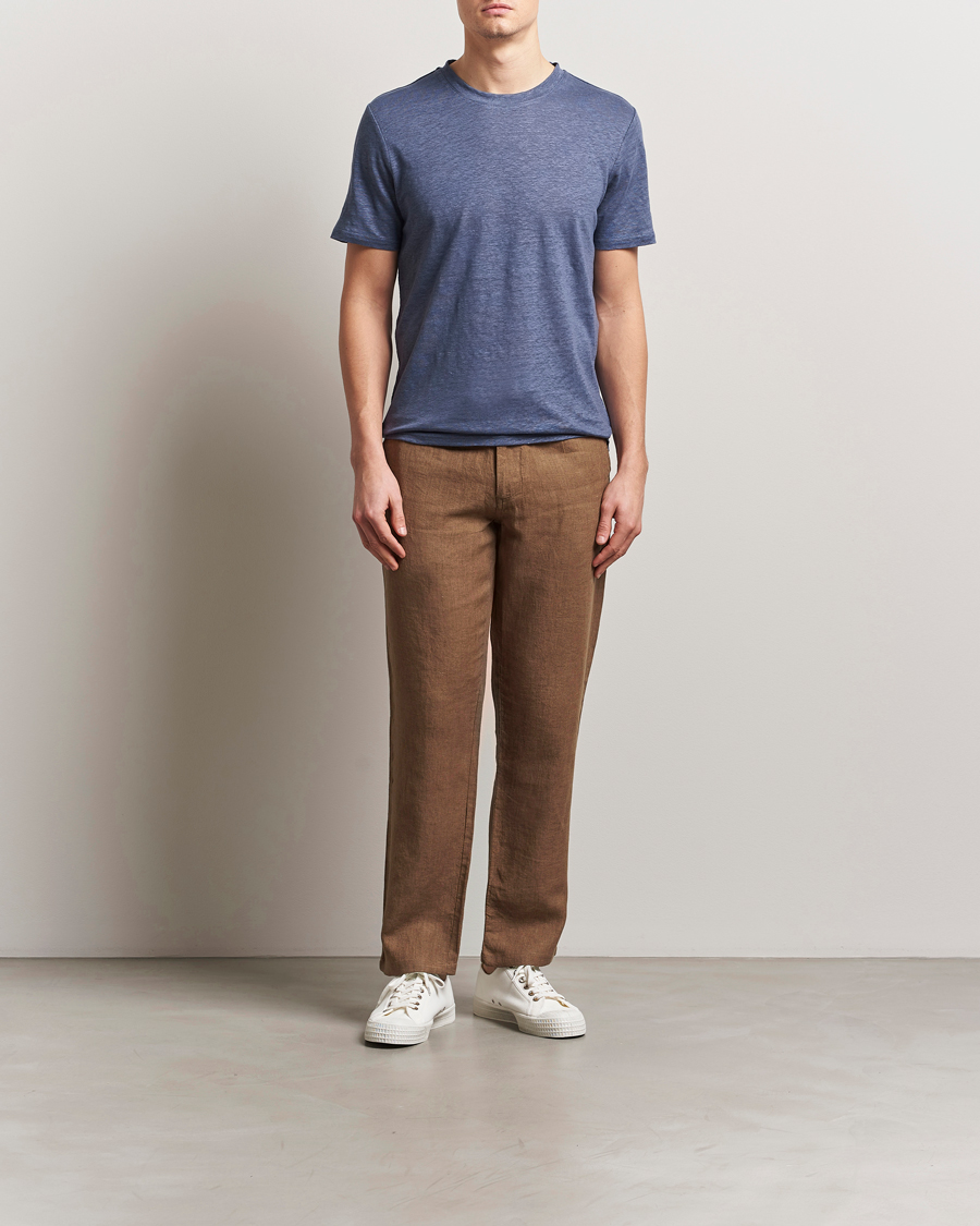 Mies | Housut | KnowledgeCotton Apparel | Loose Linen Pants Tuffet