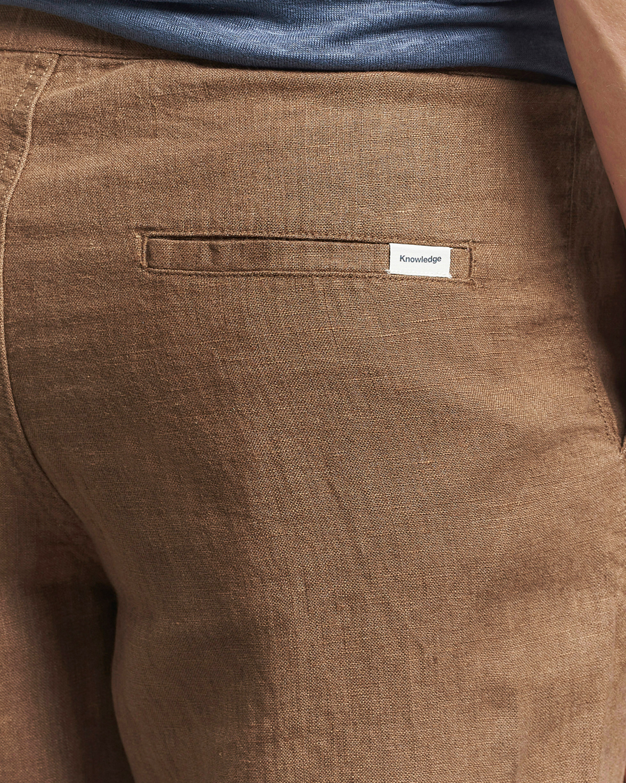 Mies | Housut | KnowledgeCotton Apparel | Loose Linen Pants Tuffet